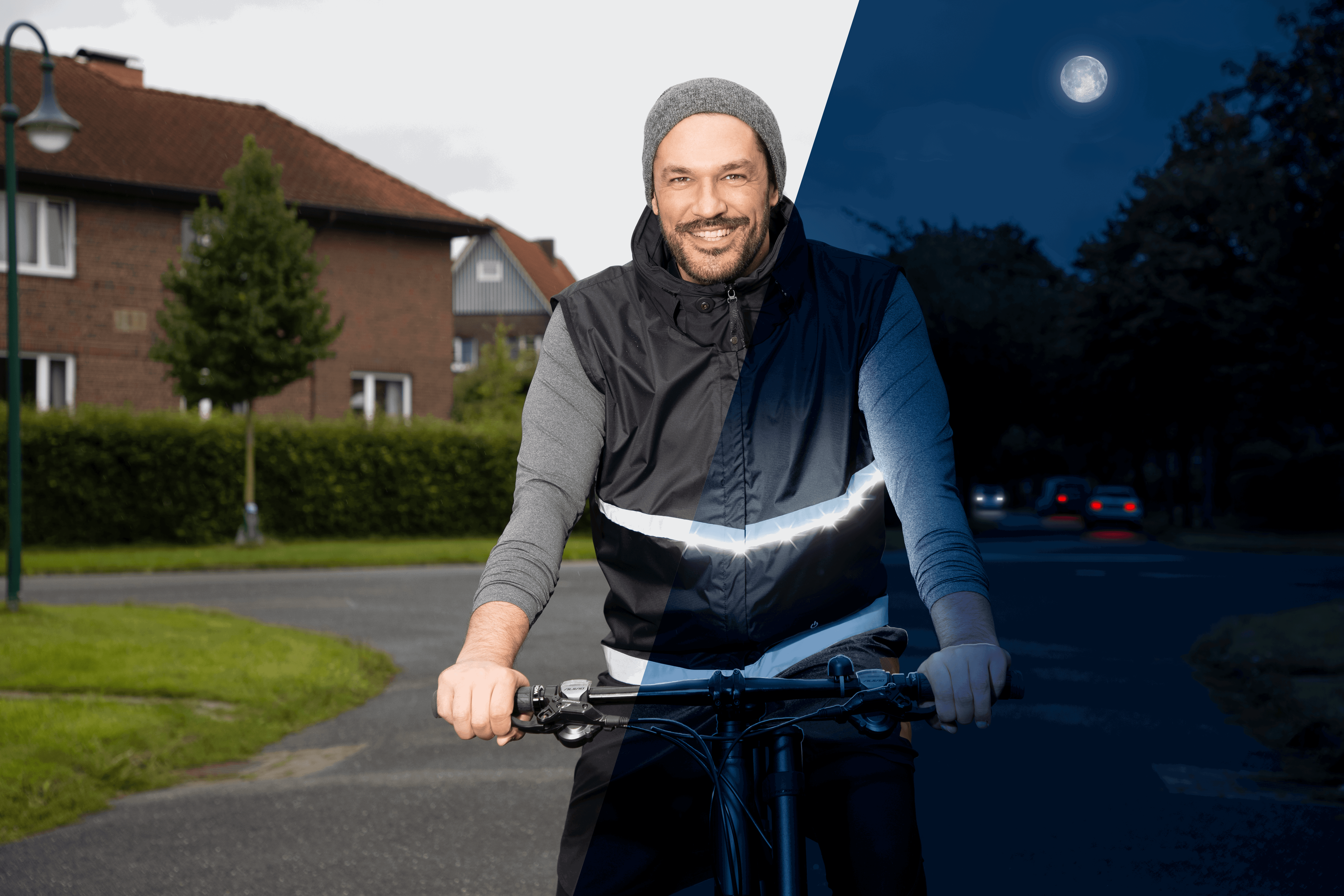 warnweste fahrrad xxl LED Warnweste für Erwachsene – heyReflect