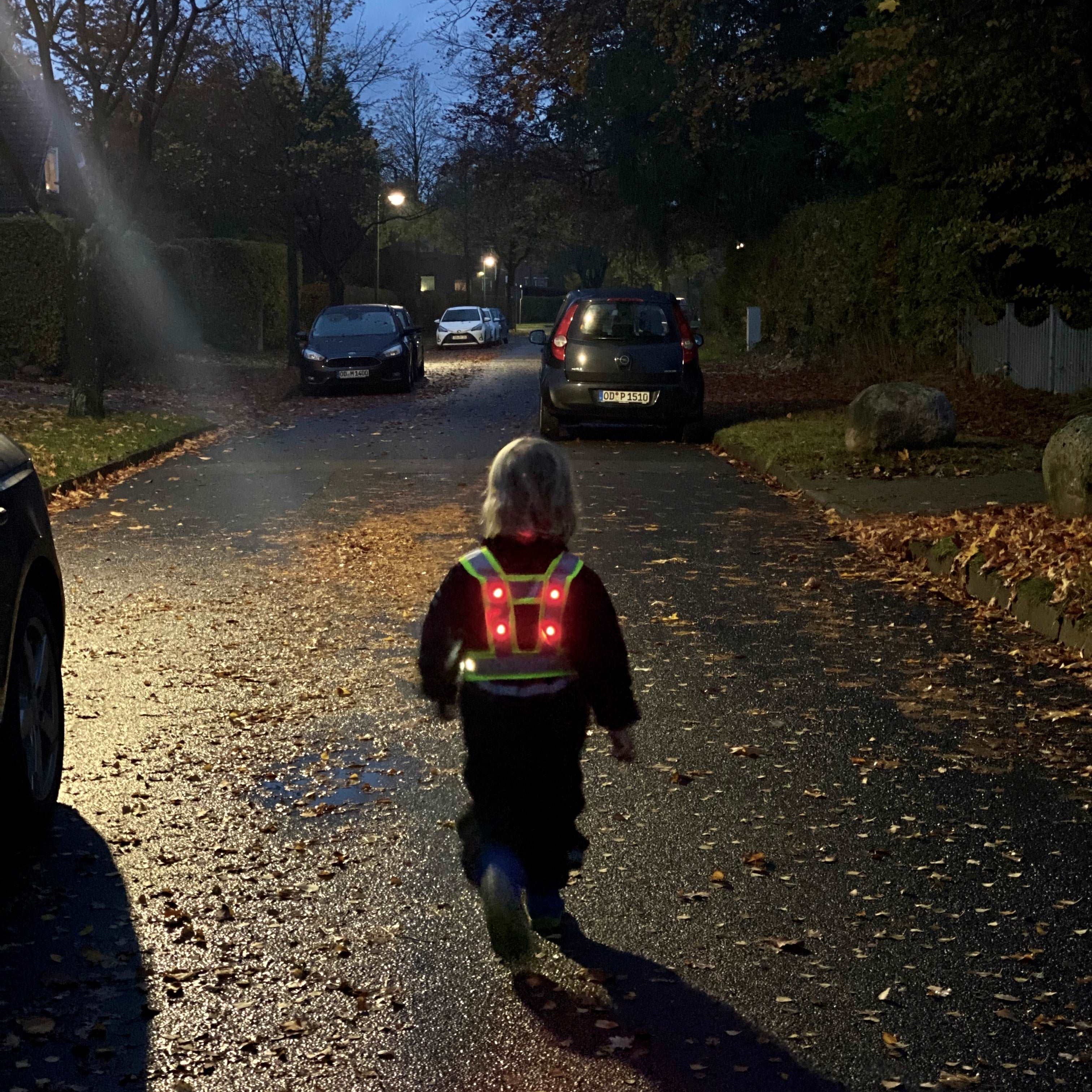 LED Warnweste für Kinder