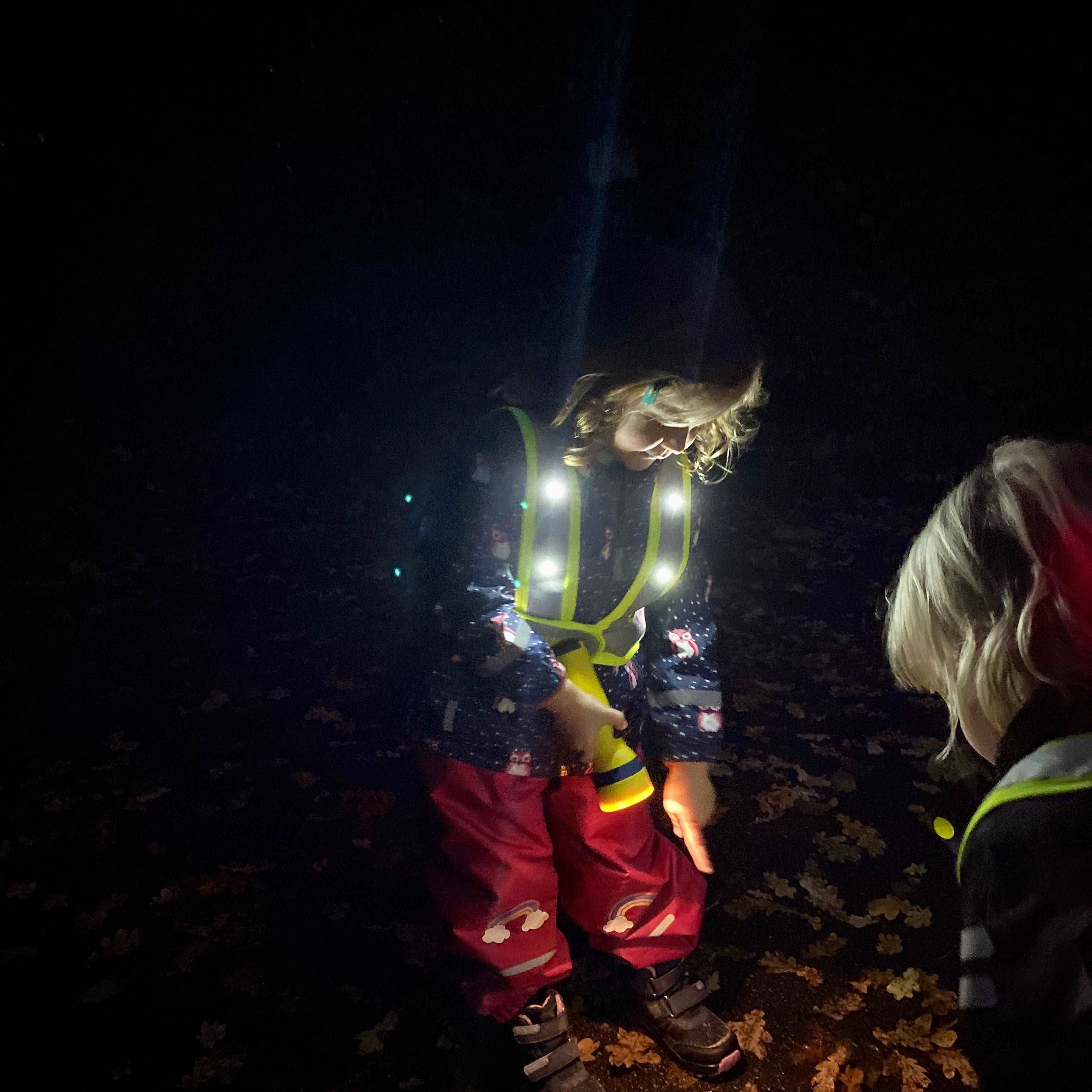 LED Warnweste für Kinder