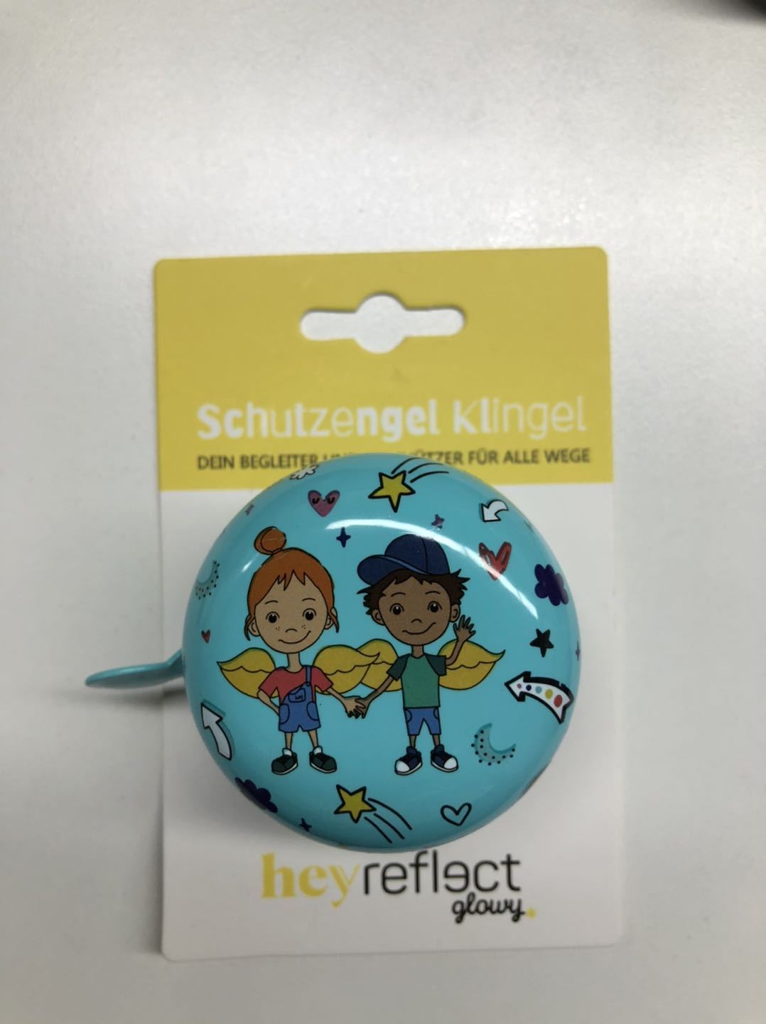 Schutzengel Klingel mit Verpackung