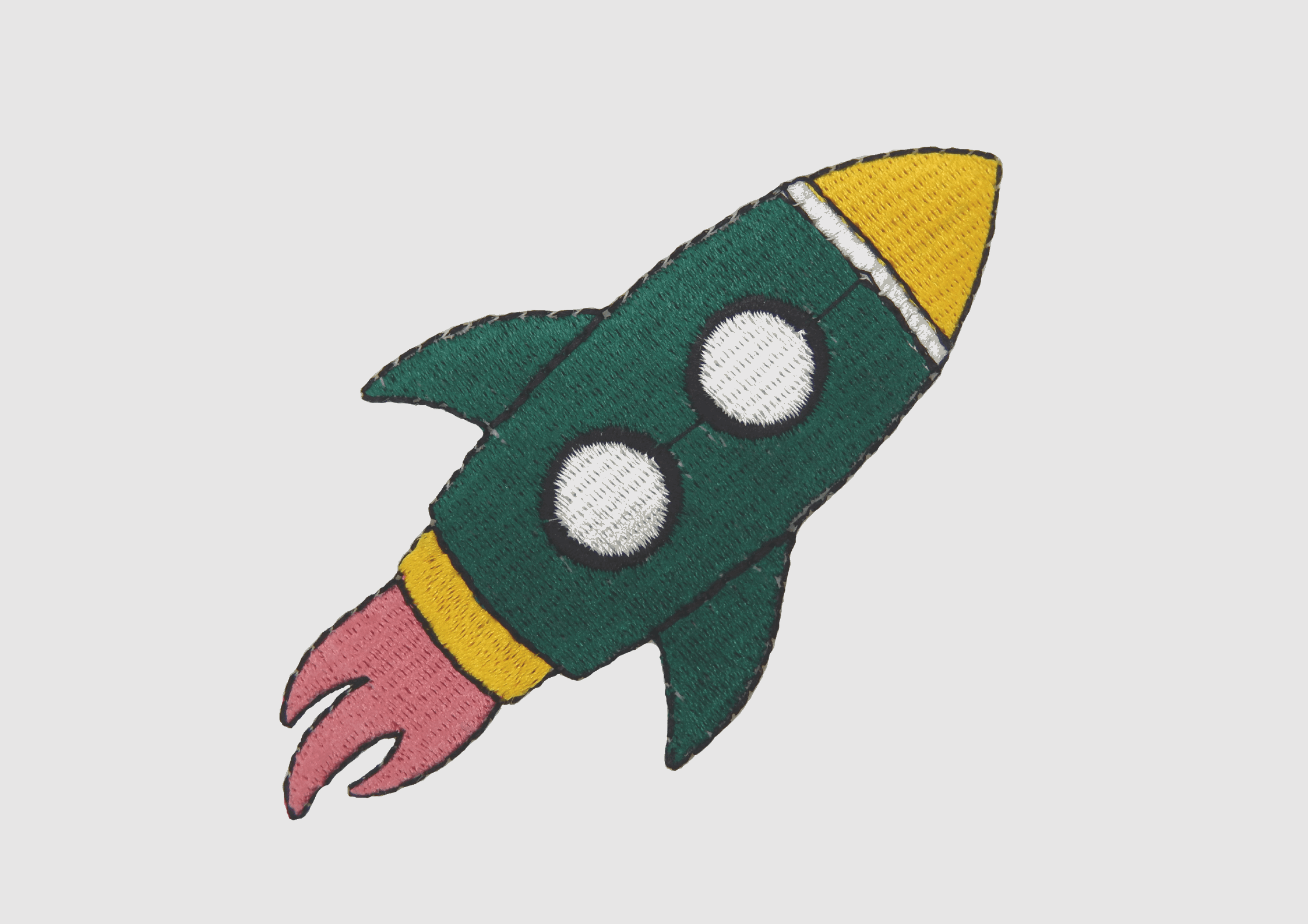 Raketen Patch- Warnweste für Kinder